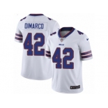 Men's Nike Buffalo Bills #42 Patrick DiMarco Vapor Untouchable Limited White NFL Jersey