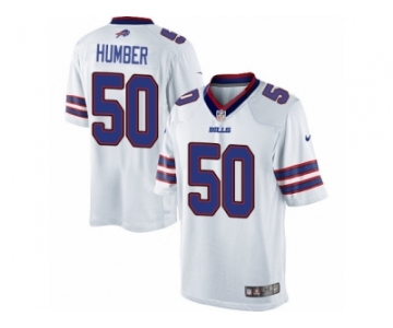 Men's Nike Buffalo Bills #50 Ramon Humber Limited White NFL Jersey