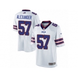 Men's Nike Buffalo Bills #57 Lorenzo Alexander Limited White NFL Jersey