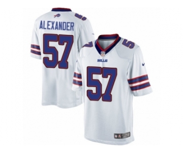 Men's Nike Buffalo Bills #57 Lorenzo Alexander Limited White NFL Jersey