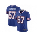 Men's Nike Buffalo Bills #57 Lorenzo Alexander Vapor Untouchable Limited Royal Blue Team Color NFL Jersey