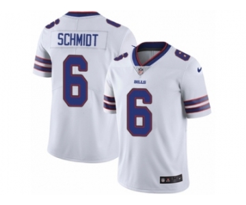 Men's Nike Buffalo Bills #6 Colton Schmidt Vapor Untouchable Limited White NFL Jersey