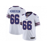 Men's Nike Buffalo Bills #66 Seantrel Henderson Vapor Untouchable Limited White NFL Jersey