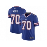 Men's Nike Buffalo Bills #70 Eric Wood Vapor Untouchable Limited Royal Blue Team Color NFL Jersey