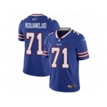 Men's Nike Buffalo Bills #71 Cyrus Kouandjio Vapor Untouchable Limited Royal Blue Team Color NFL Jersey