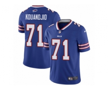 Men's Nike Buffalo Bills #71 Cyrus Kouandjio Vapor Untouchable Limited Royal Blue Team Color NFL Jersey