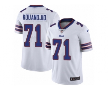 Men's Nike Buffalo Bills #71 Cyrus Kouandjio Vapor Untouchable Limited White NFL Jersey