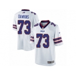 Men's Nike Buffalo Bills #73 Dion Dawkins Limited White NFL Jersey