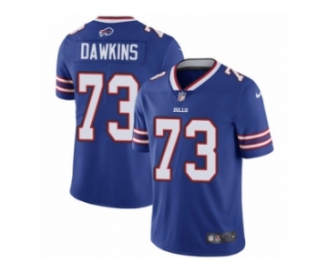 Men's Nike Buffalo Bills #73 Dion Dawkins Vapor Untouchable Limited Royal Blue Team Color NFL Jersey