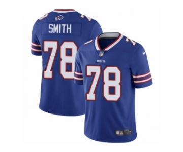 Men's Nike Buffalo Bills #78 Bruce Smith Vapor Untouchable Limited Royal Blue Team Color NFL Jersey