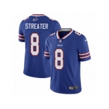 Men's Nike Buffalo Bills #8 Rod Streater Royal Blue Team Color Vapor Untouchable Limited Player NFL Jersey