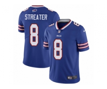 Men's Nike Buffalo Bills #8 Rod Streater Royal Blue Team Color Vapor Untouchable Limited Player NFL Jersey