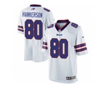 Men's Nike Buffalo Bills #80 Leonard Hankerson Limited White NFL Jersey