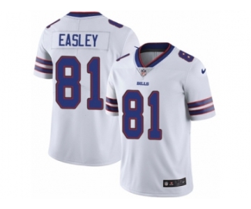 Men's Nike Buffalo Bills #81 Marcus Easley Vapor Untouchable Limited White NFL Jersey