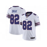 Men's Nike Buffalo Bills #82 Jim Dray Vapor Untouchable Limited White NFL Jersey