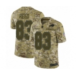 Men's Nike Buffalo Bills #83 Andre Reed Limited Camo 2018 Salute to Service NFL Jersey