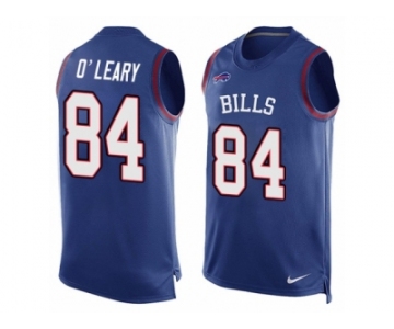 Men's Nike Buffalo Bills #84 Nick O'Leary Limited Royal Blue Player Name & Number Tank Top NFL Jersey