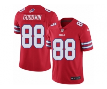 Men's Nike Buffalo Bills #88 Marquise Goodwin Limited Red Rush NFL Jersey