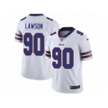 Men's Nike Buffalo Bills #90 Shaq Lawson Vapor Untouchable Limited White NFL Jersey