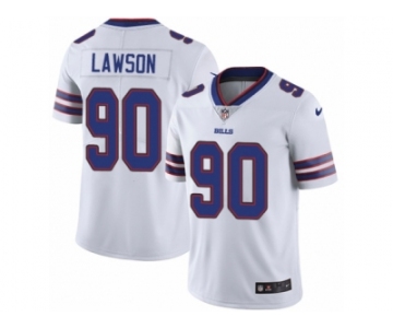 Men's Nike Buffalo Bills #90 Shaq Lawson Vapor Untouchable Limited White NFL Jersey