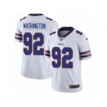 Men's Nike Buffalo Bills #92 Adolphus Washington Vapor Untouchable Limited White NFL Jersey