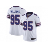 Men's Nike Buffalo Bills #95 Kyle Williams Vapor Untouchable Limited White NFL Jersey