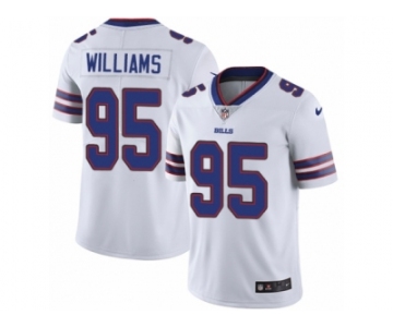 Men's Nike Buffalo Bills #95 Kyle Williams Vapor Untouchable Limited White NFL Jersey