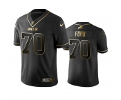 Nike Bills #70 Cody Ford Black Golden Limited Edition Stitched NFL Jersey