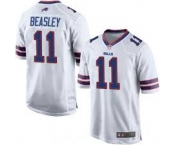 Nike Buffalo Bills #11Beasley  White Men Stitched NFL Vapor Untouchable Limited Jersey