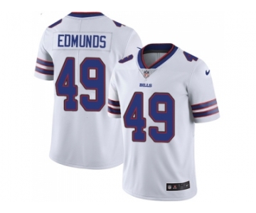 Nike Buffalo Bills #49 Tremaine Edmunds White Men Stitched NFL Vapor Untouchable Limited Jersey