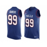 Nike Buffalo Bills #99 Marcell Dareus Royal Blue Team Color Men's Stitched NFL Limited Tank Top Jersey