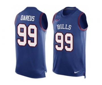 Nike Buffalo Bills #99 Marcell Dareus Royal Blue Team Color Men's Stitched NFL Limited Tank Top Jersey