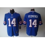 nike nfl jerseys buffalo bills #14 ryan fitzpatrick blue[nike limited]