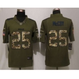 nike nfl jerseys buffalo bills #25 mccoy army green[nike Limited Salute To Service]