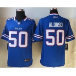 nike nfl jerseys buffalo bills #50 alonso blue[nike limited][alonso]