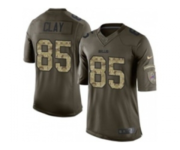 nike nfl jerseys buffalo bills #85 clay army green[nike Limited Salute To Service]