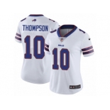 Women Nike Buffalo Bills #10 Deonte Thompson White Vapor Untouchable Limited Player NFL Jersey