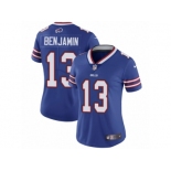 Women Nike Buffalo Bills #13 Kelvin Benjamin Royal Blue Team Color Vapor Untouchable Limited Player NFL Jersey