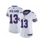 Women Nike Buffalo Bills #13 Kelvin Benjamin White Vapor Untouchable Limited Player NFL Jersey