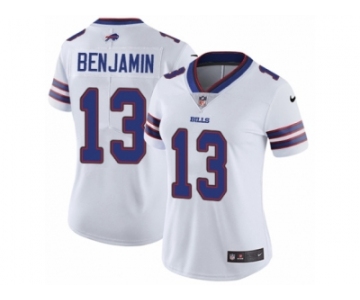 Women Nike Buffalo Bills #13 Kelvin Benjamin White Vapor Untouchable Limited Player NFL Jersey