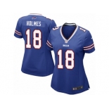 Women Nike Buffalo Bills #18 Andre Holmes Game Royal Blue Team Color NFL Jersey