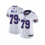 Women Nike Buffalo Bills #79 Jordan Mills White Vapor Untouchable Limited Player NFL Jersey