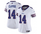 Women's Buffalo Bills #14 Chase Claypool White Vapor Football Stitched Jersey