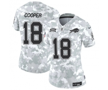 Women's Buffalo Bills #18 Amari Cooper 2024 F.U.S.E Arctic Camo Salute To Service Limited Stitched Football Jersey