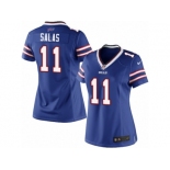 Women's Nike Buffalo Bills #11 Greg Salas Limited Royal Blue Team Color NFL Jersey