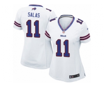 Women's Nike Buffalo Bills #11 Greg Salas Limited White NFL Jersey