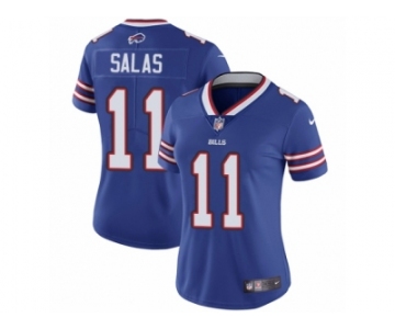 Women's Nike Buffalo Bills #11 Greg Salas Vapor Untouchable Limited Royal Blue Team Color NFL Jersey