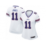 Women's Nike Buffalo Bills #11 Zay Jones Limited White NFL Jersey