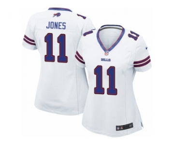 Women's Nike Buffalo Bills #11 Zay Jones Limited White NFL Jersey