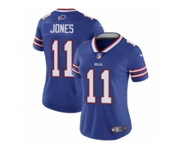 Women's Nike Buffalo Bills #11 Zay Jones Vapor Untouchable Limited Royal Blue Team Color NFL Jersey